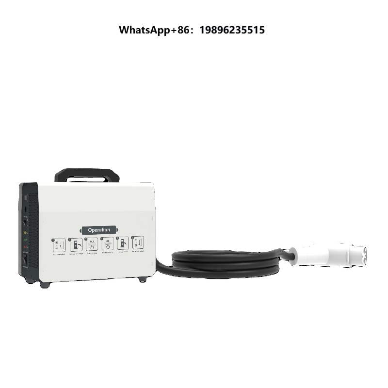 Portable Dc Fast Charger 20Kw Ccs2 - 20KW-40KW EV Tragbare Ladestation Kommerzielles GB/T