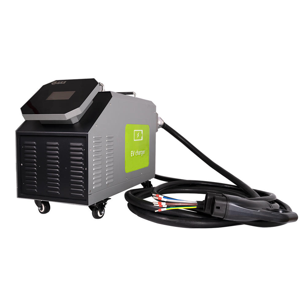 Portable Dc Fast Charger 20Kw Ccs2 - Ccs1 Ccs2 Dc Schnellladegerät Tragbares mobiles