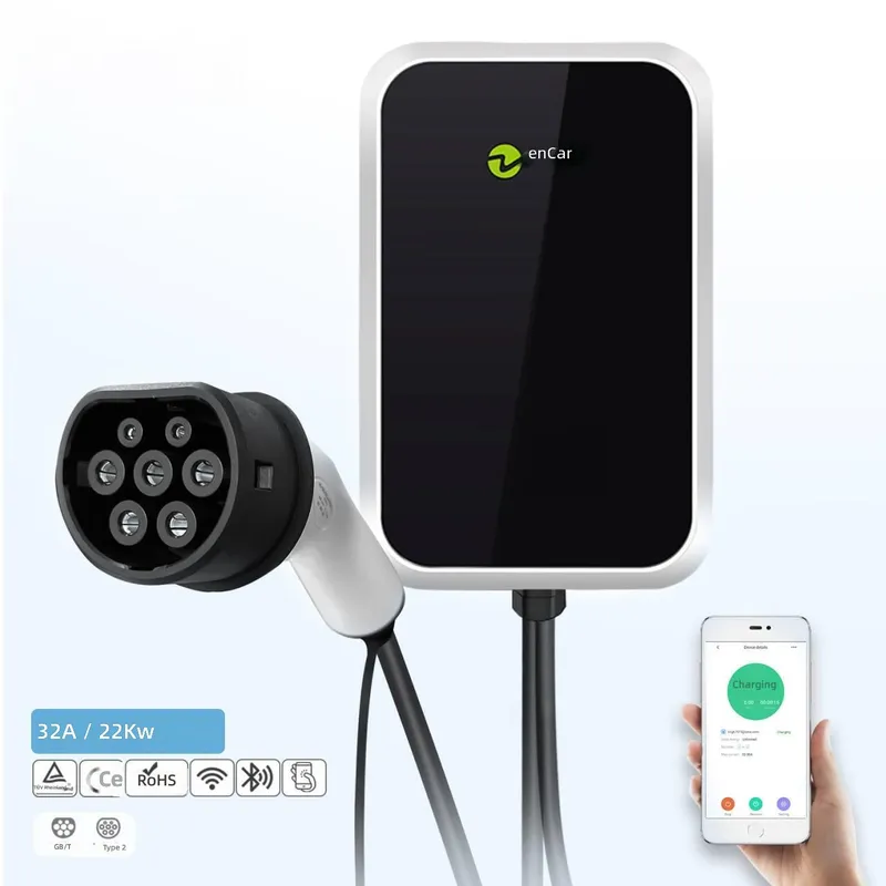 22Kw Wallbox Type 2 Ocpp Rfid - 22kW EV-Ladegerät Typ 2 Wallbox 32A