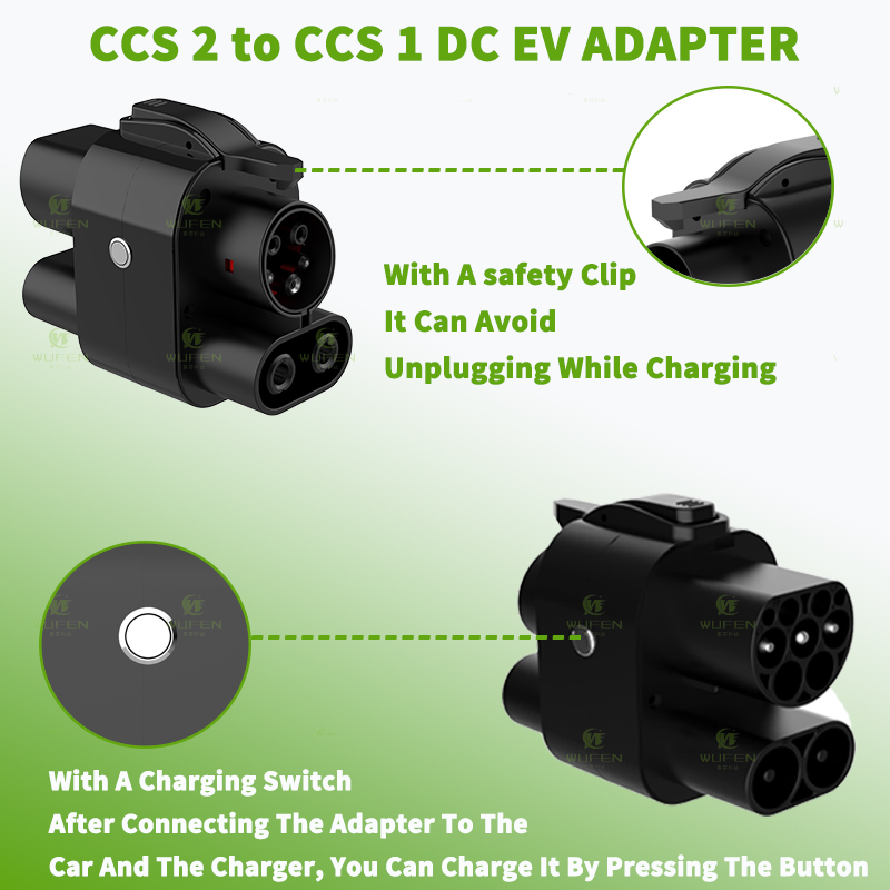 WUFEN CCS2 zu CCS1 250A Adapte – Ccs2 To Ccs1 Fast Charge Adapter 250Kw Bewertung und Preis