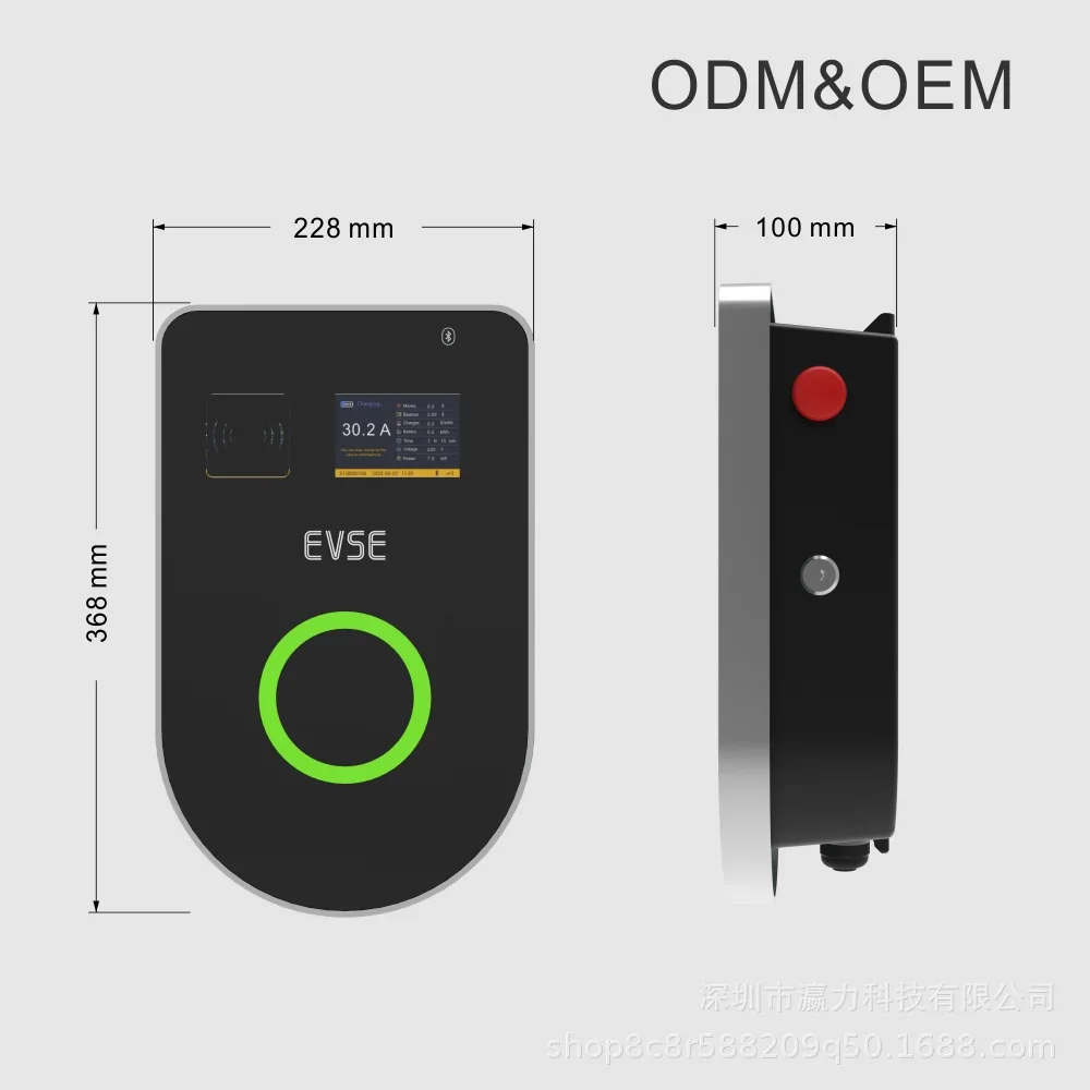 EV-Ladegerät OCPP Typ 2 Ladeka – 22Kw Wallbox Type 2 Ocpp Rfid Bewertung und Preis