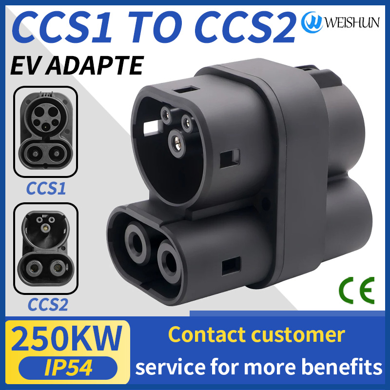 CCS1 zu CCS2 EV DC Schnelllade – Ccs2 To Ccs1 Fast Charge Adapter 250Kw Bewertung und Preis