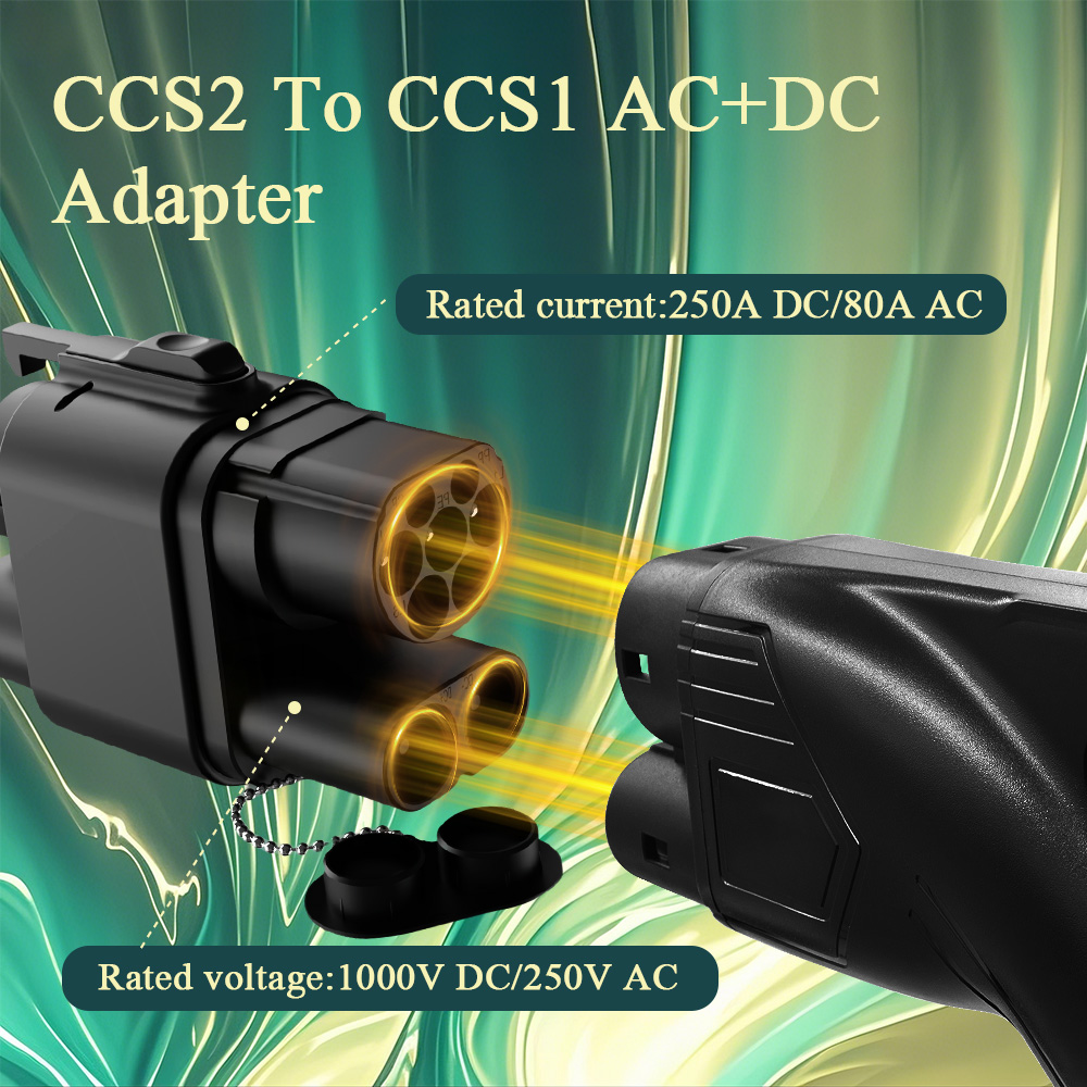 Kolanky 250 kW DC+AC von CCS2  – Ccs2 To Ccs1 Fast Charge Adapter 250Kw Bewertung und Preis