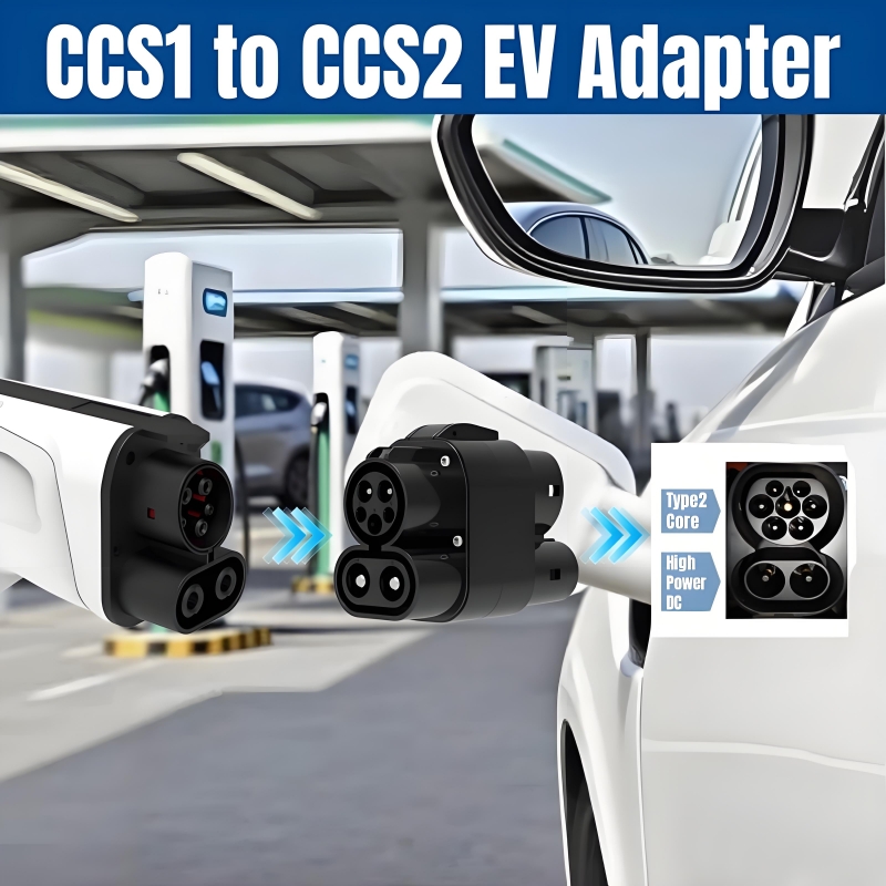 EV-Ladeadapter 250A 250KW Mehr – Ccs2 To Ccs1 Fast Charge Adapter 250Kw Bewertung und Preis