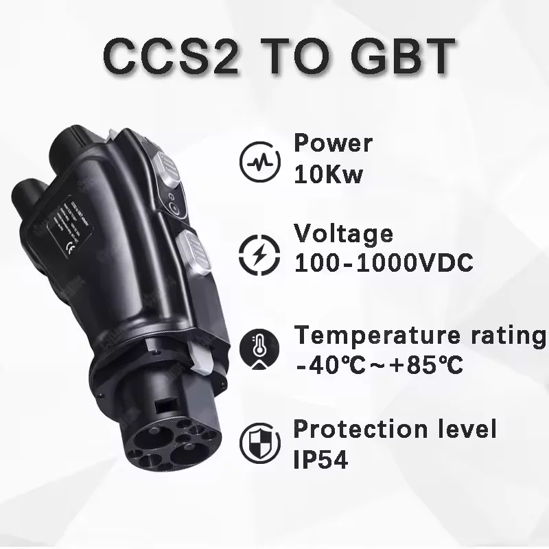 EV DC-Ladegerät 200A 250A 1000 – Gb/T To Ccs2 200A Fast Charging Adapter Bewertung und Preis