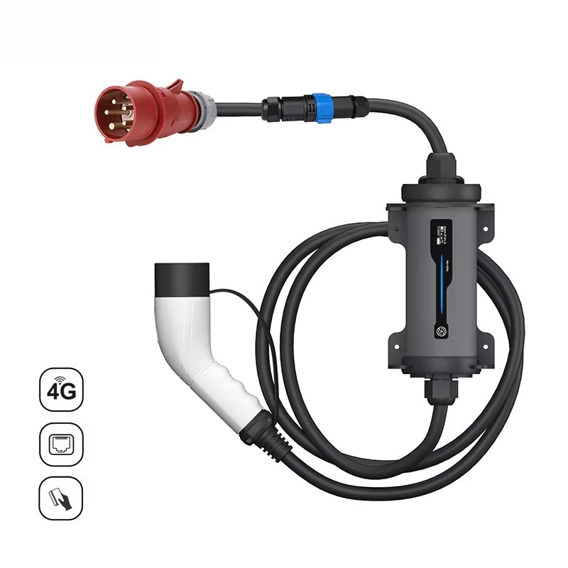 Typ 2 auf Rote CEE-Stecker Ele – Portable Ev Charger 32A Type 2 Cee Plug Bewertung und Preis