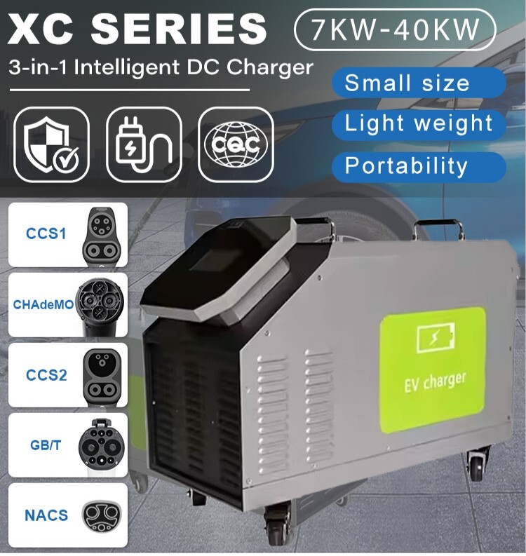 Mobile DC EV-Ladestation für d – Portable Dc Fast Charger 20Kw Ccs2 Bewertung und Preis